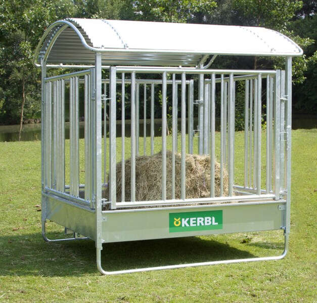 KERBL Pferde-Viereckraufe mit Sicherheitsfressgitter KERBL Pferde-Viereckraufe mit Sicherheitsfressgitter